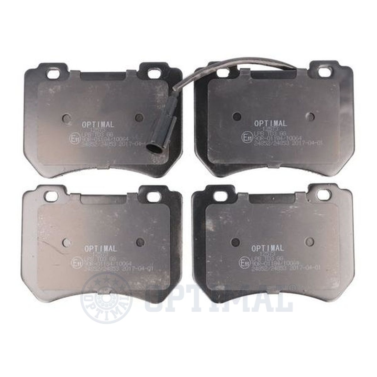 OPTIMAL 12573 - Тормозные колодки 