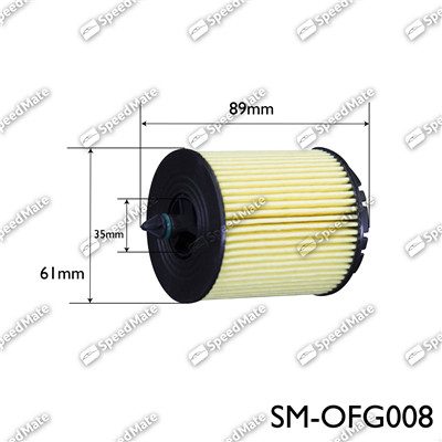 SPEEDMATE SM-OFG008 - Масляный фильтр