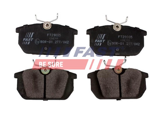 FAST FT29035 - Тормозные колодки 