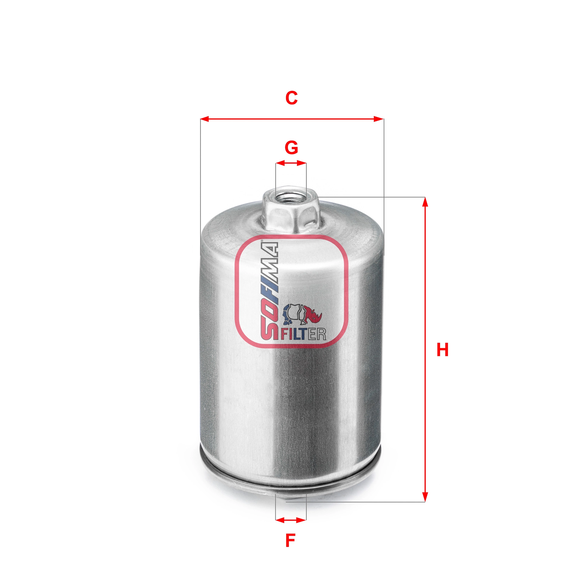 SOFIMA S 1748 B - Топливный фильтр