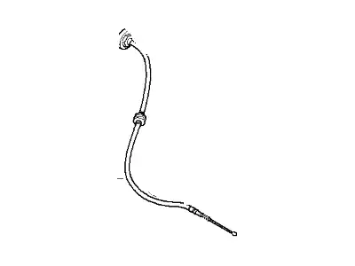 BMW 34436772104 - трос привода стояночного тормоза правый