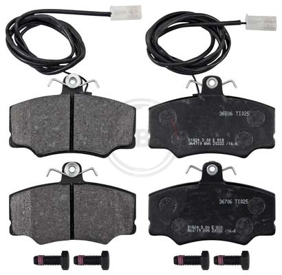 A.B.S. 36706 - Тормозные колодки 