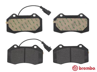 BREMBO P 23 162 - Комплект тормозных колодок, дисковый тормоз PRIME LINE