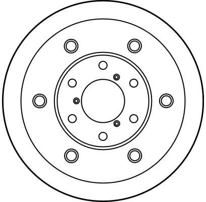 TRW DF1726S - Тормозные диски