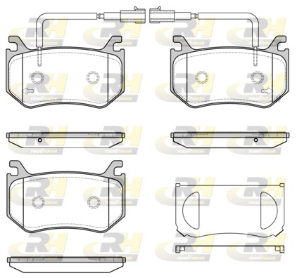 ROADHOUSE 21715.02 - Тормозные колодки 