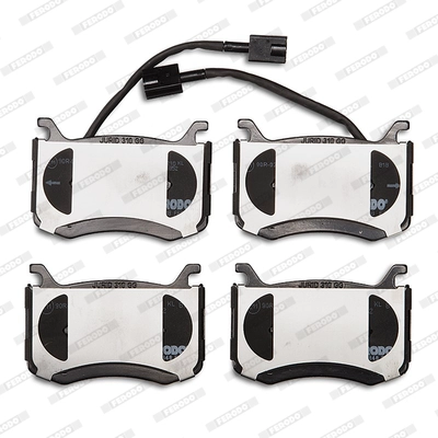 FERODO FDB4848 - Комплект тормозных колодок, дисковый тормоз PREMIER ECO FRICTION