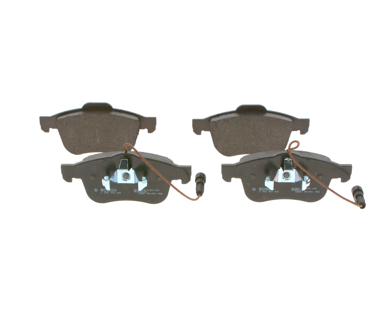 BOSCH 0 986 494 465 - Тормозные колодки 