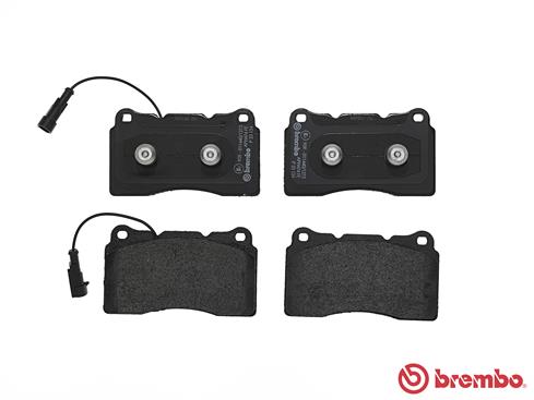 BREMBO P 23 134 - Комплект тормозных колодок, дисковый тормоз PRIME LINE