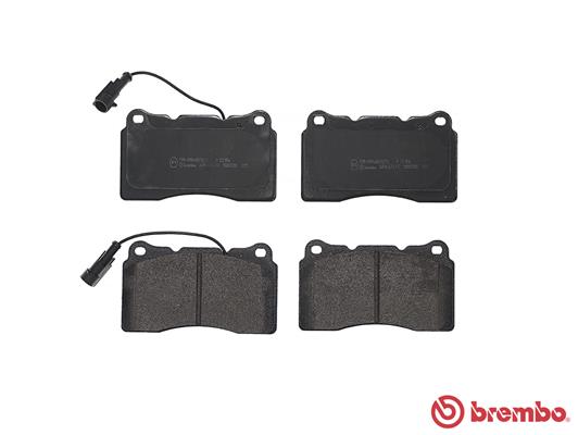 BREMBO P 23 154 - Комплект тормозных колодок, дисковый тормоз PRIME LINE