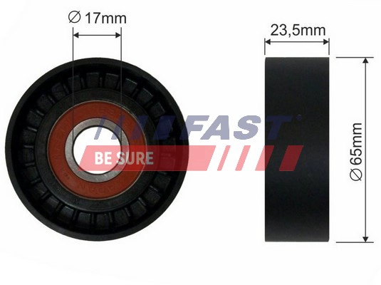 FAST FT44521 - Натяжной ролик