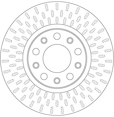 TRW DF6450 - Тормозные диски