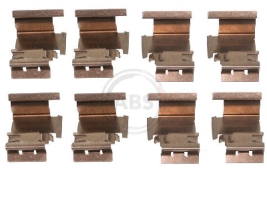 A.B.S. 1298Q - Ремкомплект тормозных колодок