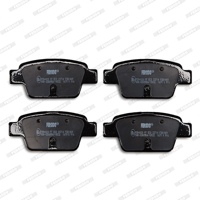 FERODO FDB1469 - Комплект тормозных колодок, дисковый тормоз PREMIER ECO FRICTION