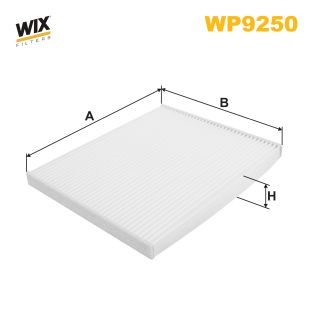 WIX FILTERS WP9250 - Салонный фильтр