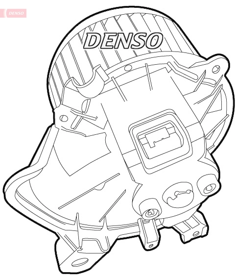 DENSO DEA01010 - Моторчик печки