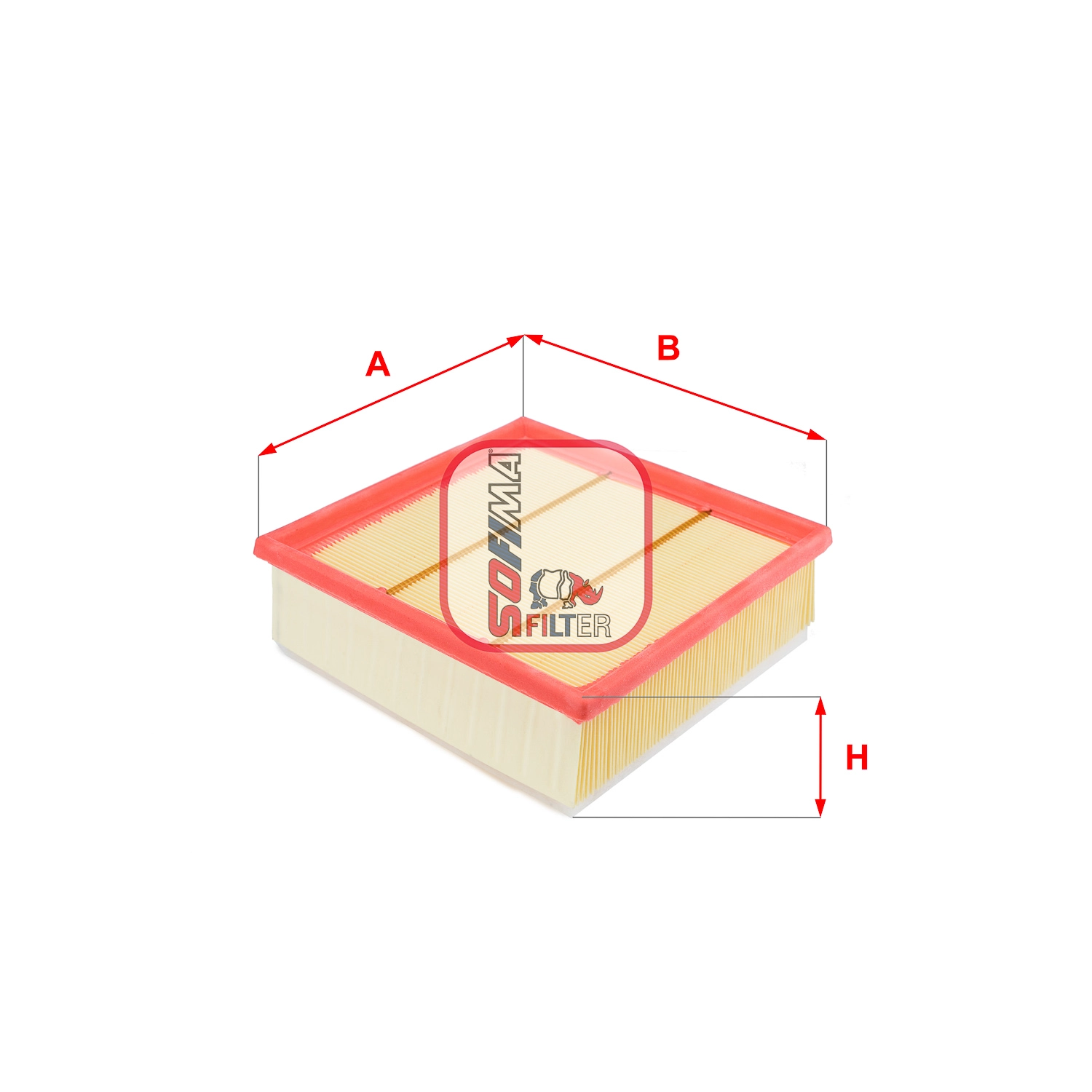 SOFIMA S 3297 A - Воздушный фильтр