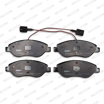 FERODO FDB1468 - Комплект тормозных колодок, дисковый тормоз PREMIER ECO FRICTION