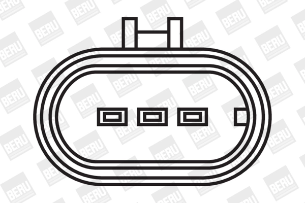 BERU ZS322 - Катушка зажигания