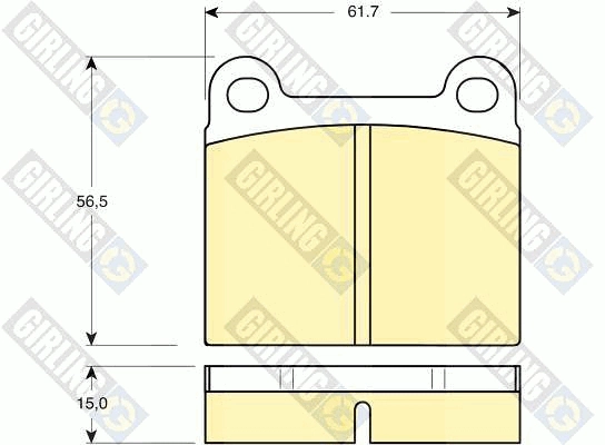 Тормозные колодки 