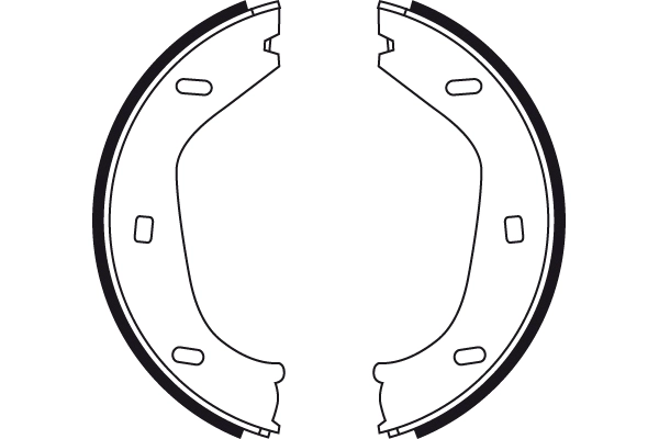 TRW GS8219 - Барабанные колодки