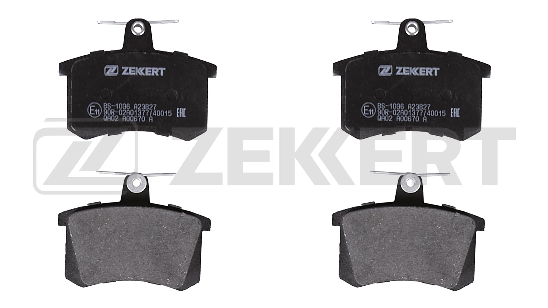 ZEKKERT BS-1096 - Тормозные колодки 