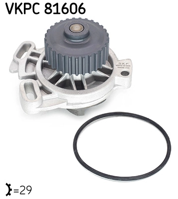 SKF VKPC 81606 - Водяной насос - помпа