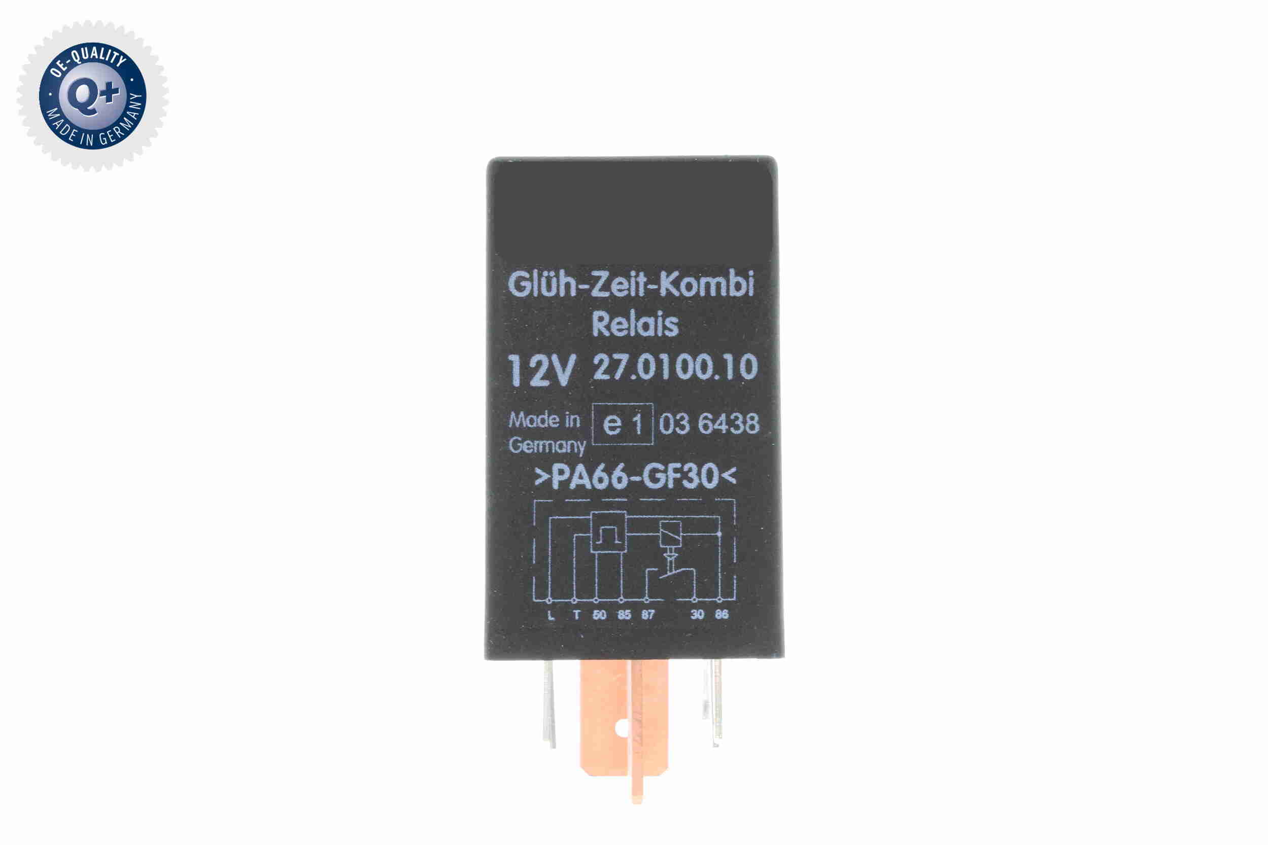 VEMO V15-71-0021 - Реле, продольный наклон шкворня вентилятора Q+, original equipment manufacturer quality MADE IN GERMANY