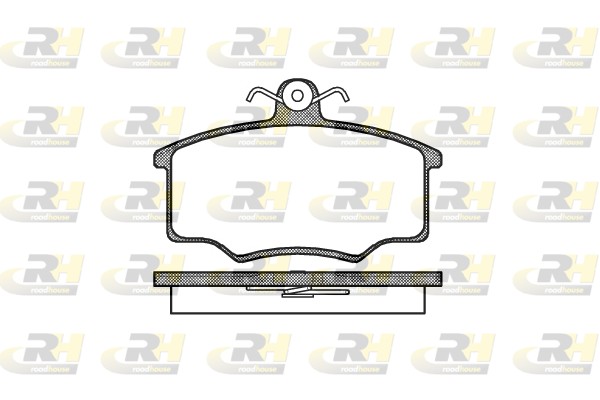 ROADHOUSE 2046.20 - Тормозные колодки 