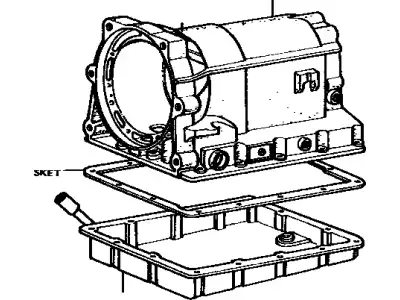 TOYOTA 3516822011 - прокладка поддона АКПП