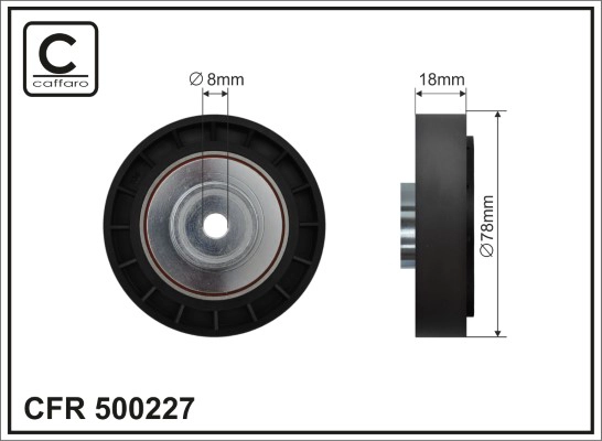 Ролик обводной приводного ремня