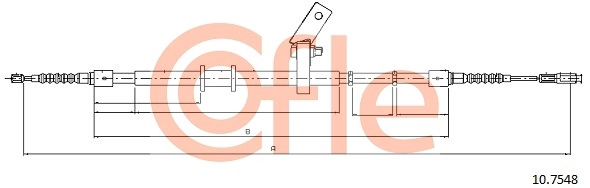 Трос ручника