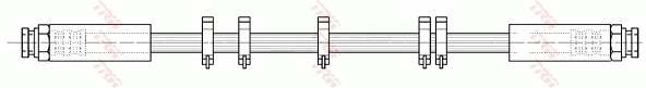 TRW PHA351 - Тормозные шланги
