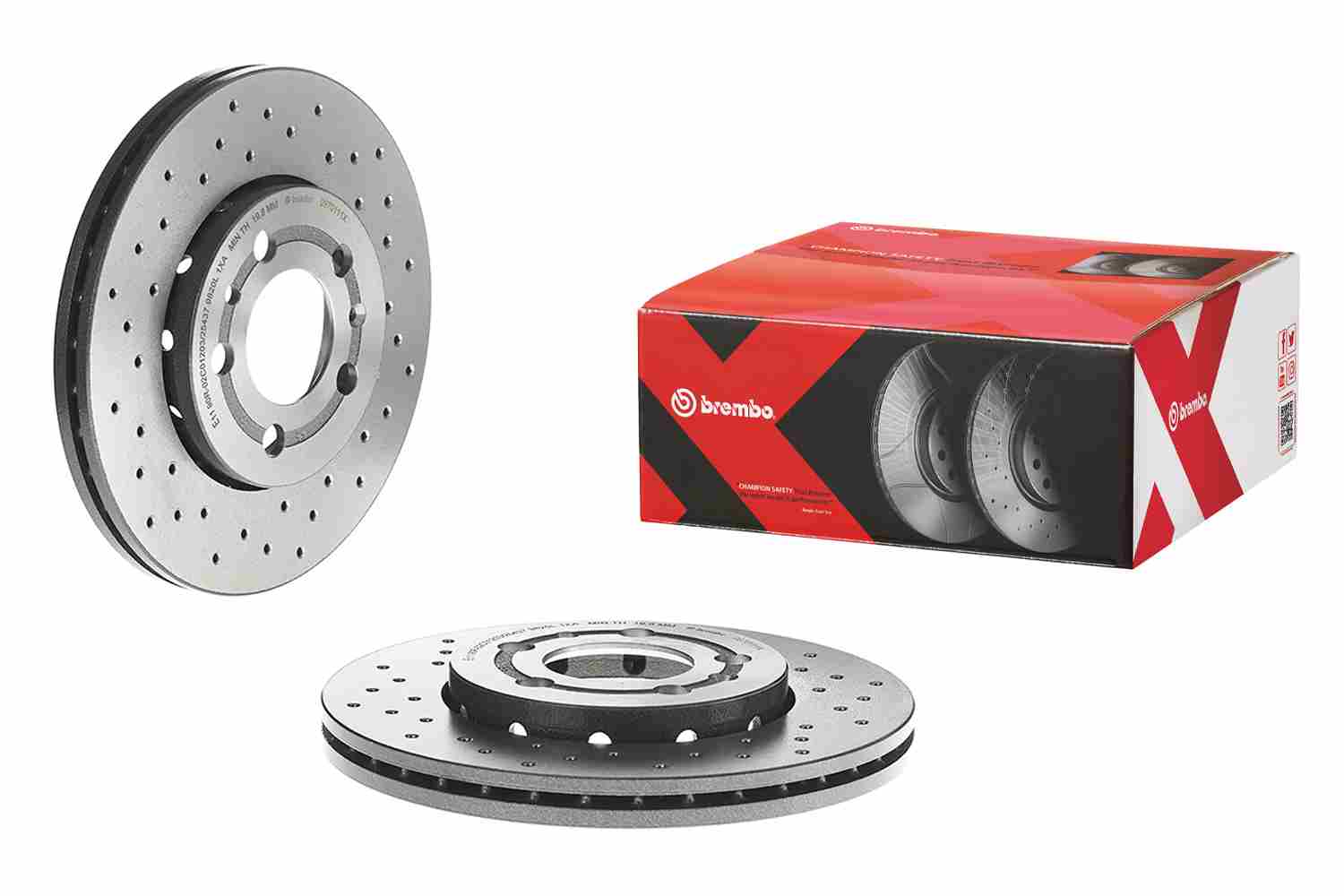 BREMBO 09.7011.1X - Тормозной диск XTRA LINE - Xtra