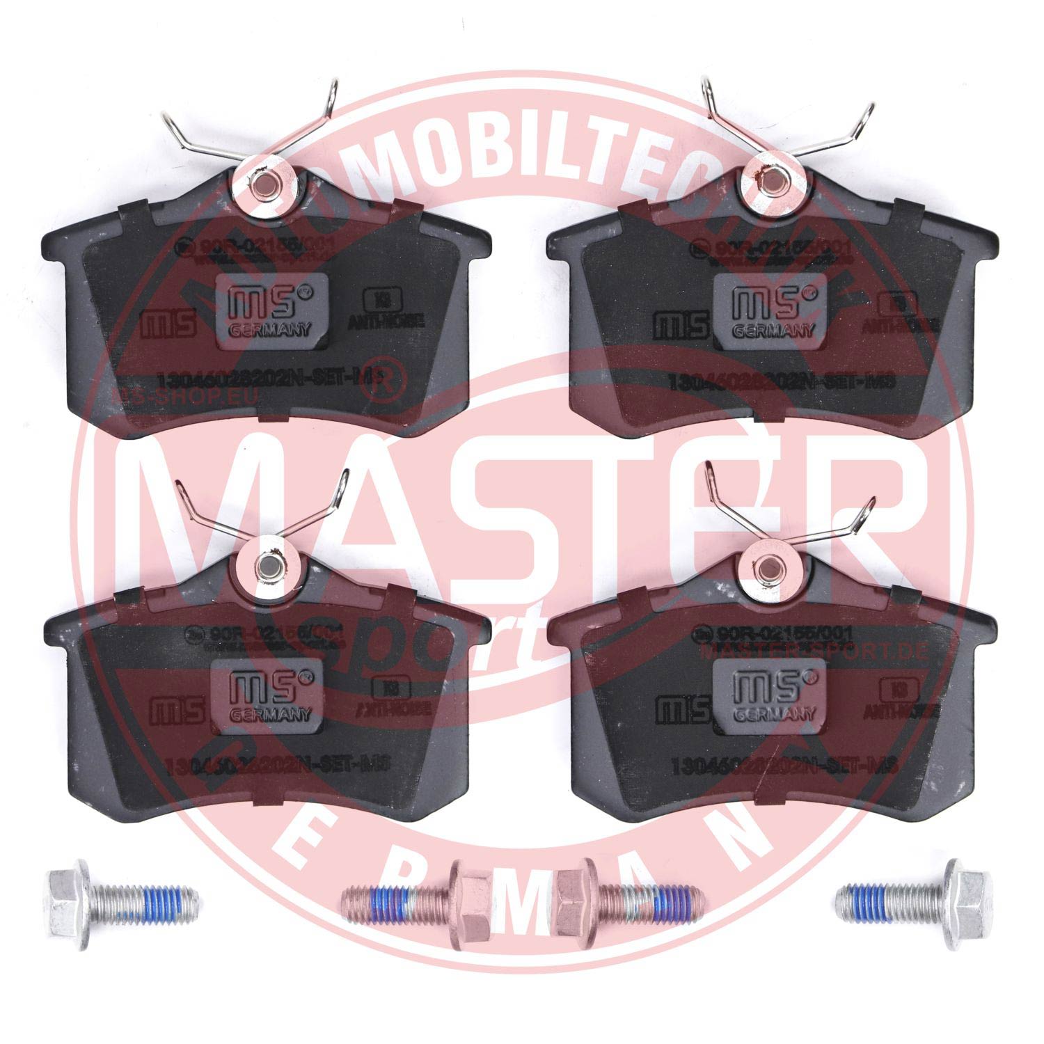 MASTER-SPORT 13046028202N-SET-MS - Комплект тормозных колодок, дисковый тормоз Premium