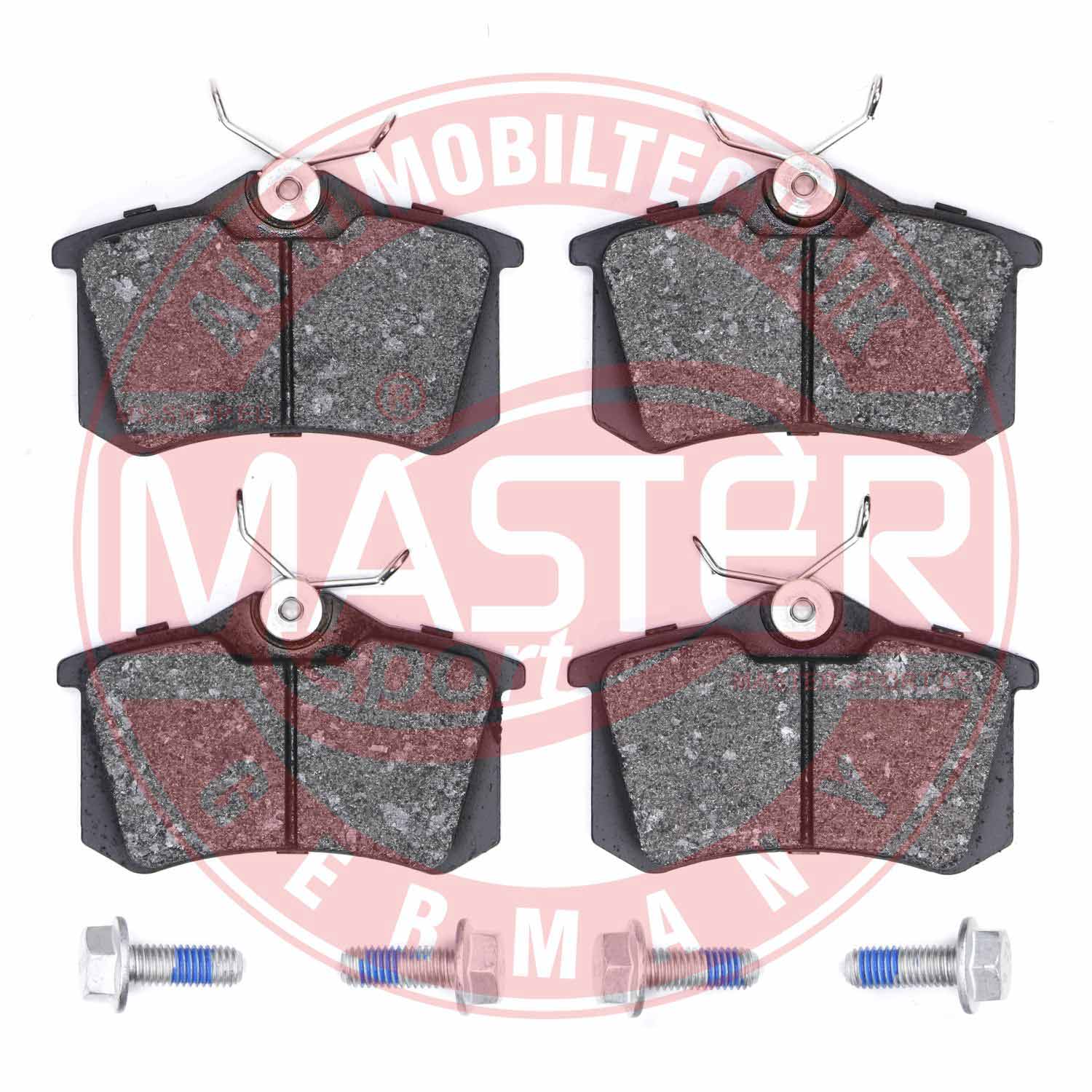 Комплект тормозных колодок, дисковый тормоз Premium