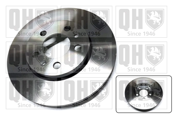 QUINTON HAZELL BDC4669 - Тормозные диски