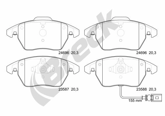 Тормозные колодки 