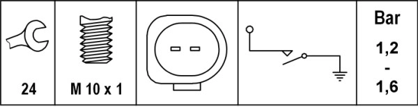 Датчик давления масла