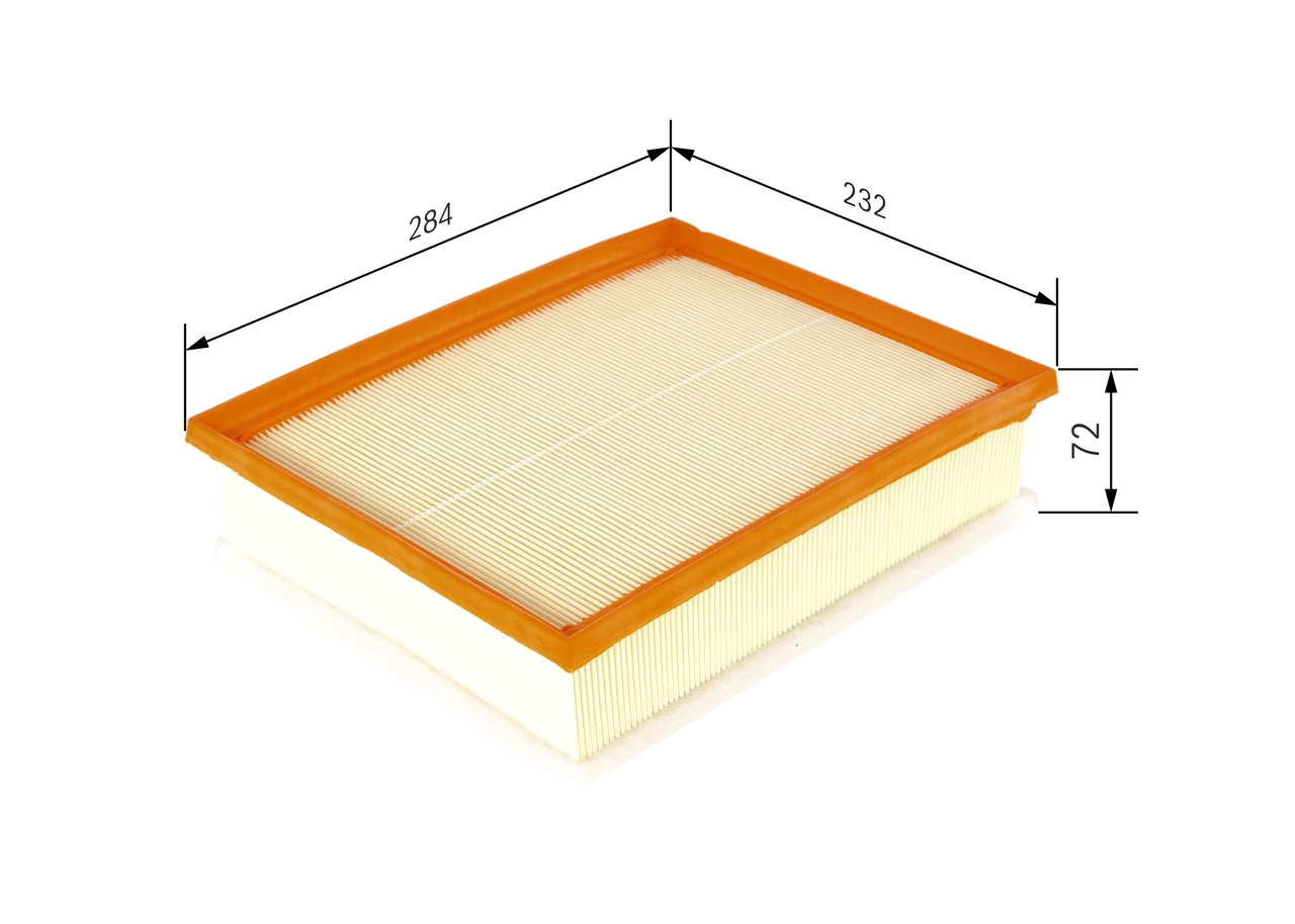 BOSCH F 026 400 556 - Воздушный фильтр