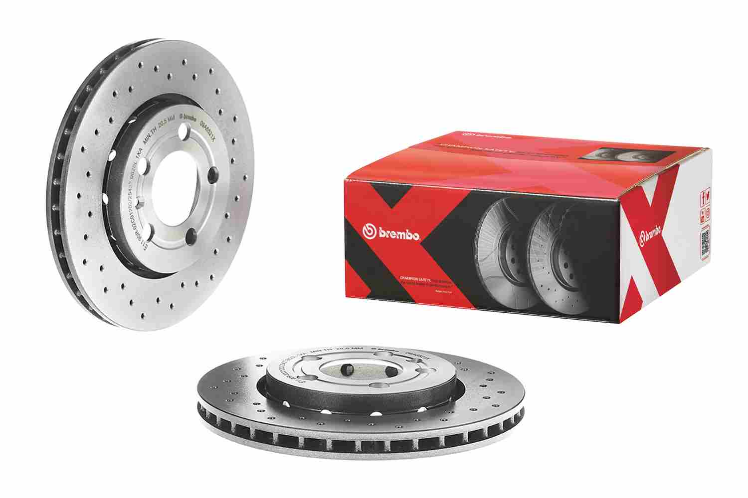 BREMBO 09.A652.1X - Тормозной диск XTRA LINE - Xtra