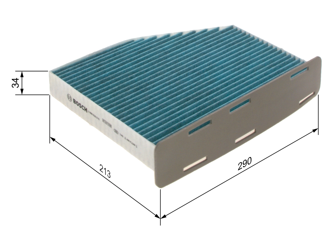 BOSCH 0 986 628 515 - Фильтр, воздух во внутренном пространстве ФИЛЬТР+