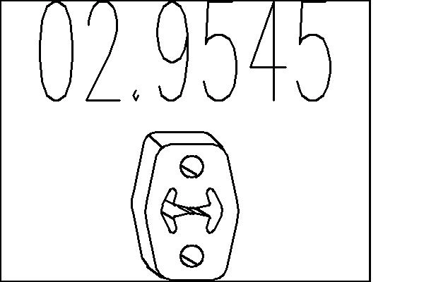 Резинка глушителя