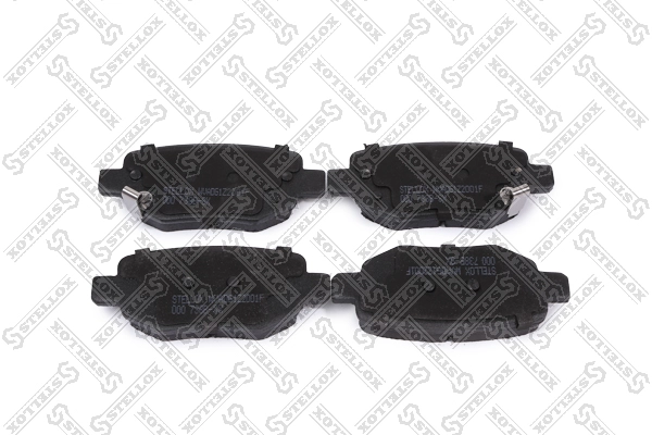 STELLOX 000 738B-SX - Тормозные колодки 