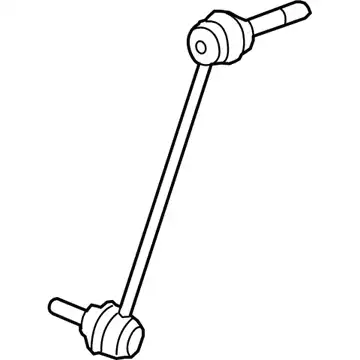 BMW 37116859653 - тяга стабилизатора переднего левая! с электр. рег. аморт.\ BMW X5 E70 07>/X6 08>