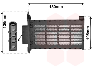 Радиатор печки