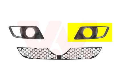 VAN WEZEL 0159593 - Решетка бампера 