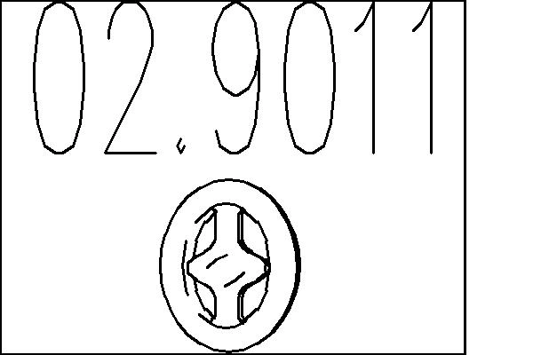 Резинка глушителя