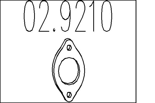 Прокладка глушителя