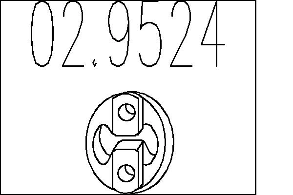 Резинка глушителя