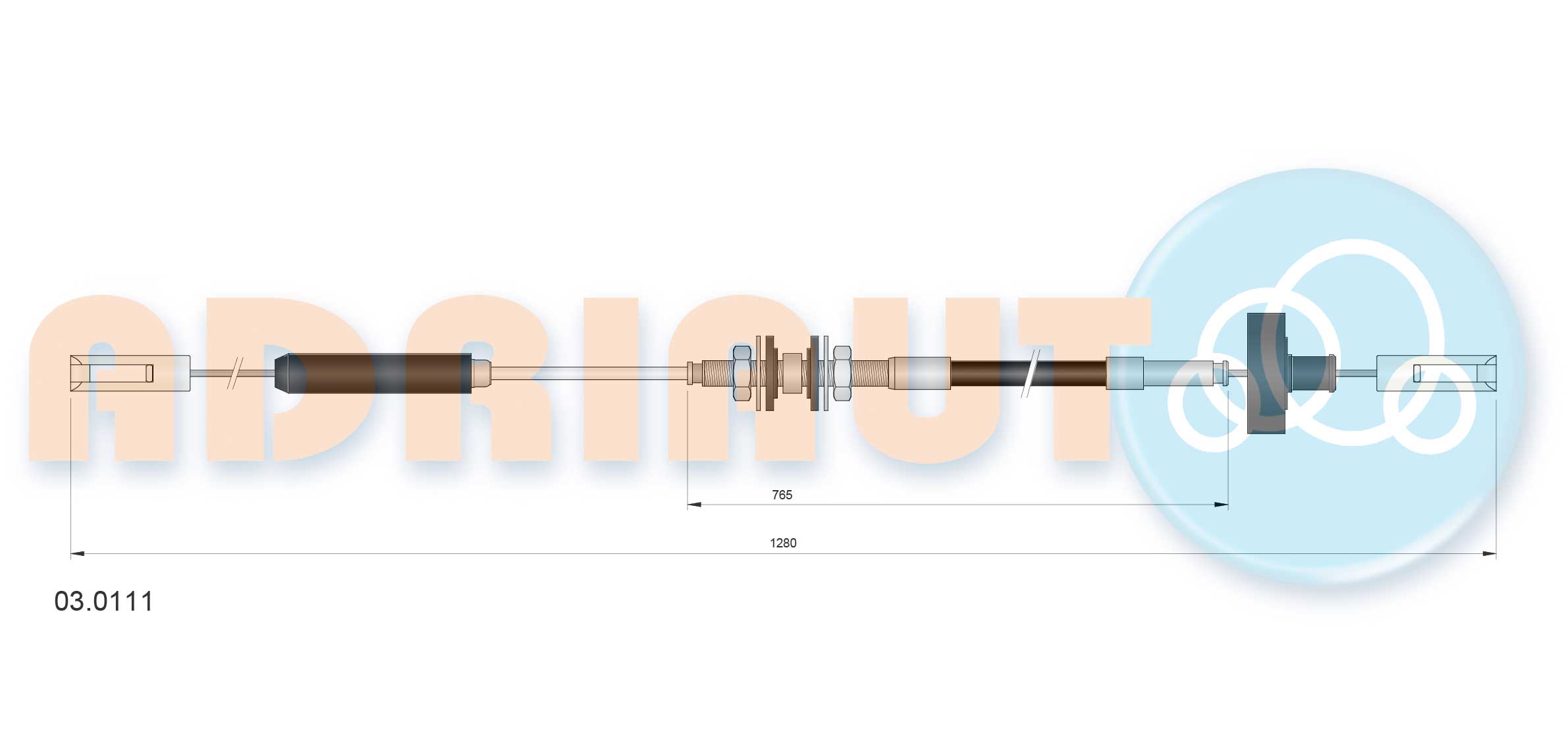 Трос сцепления